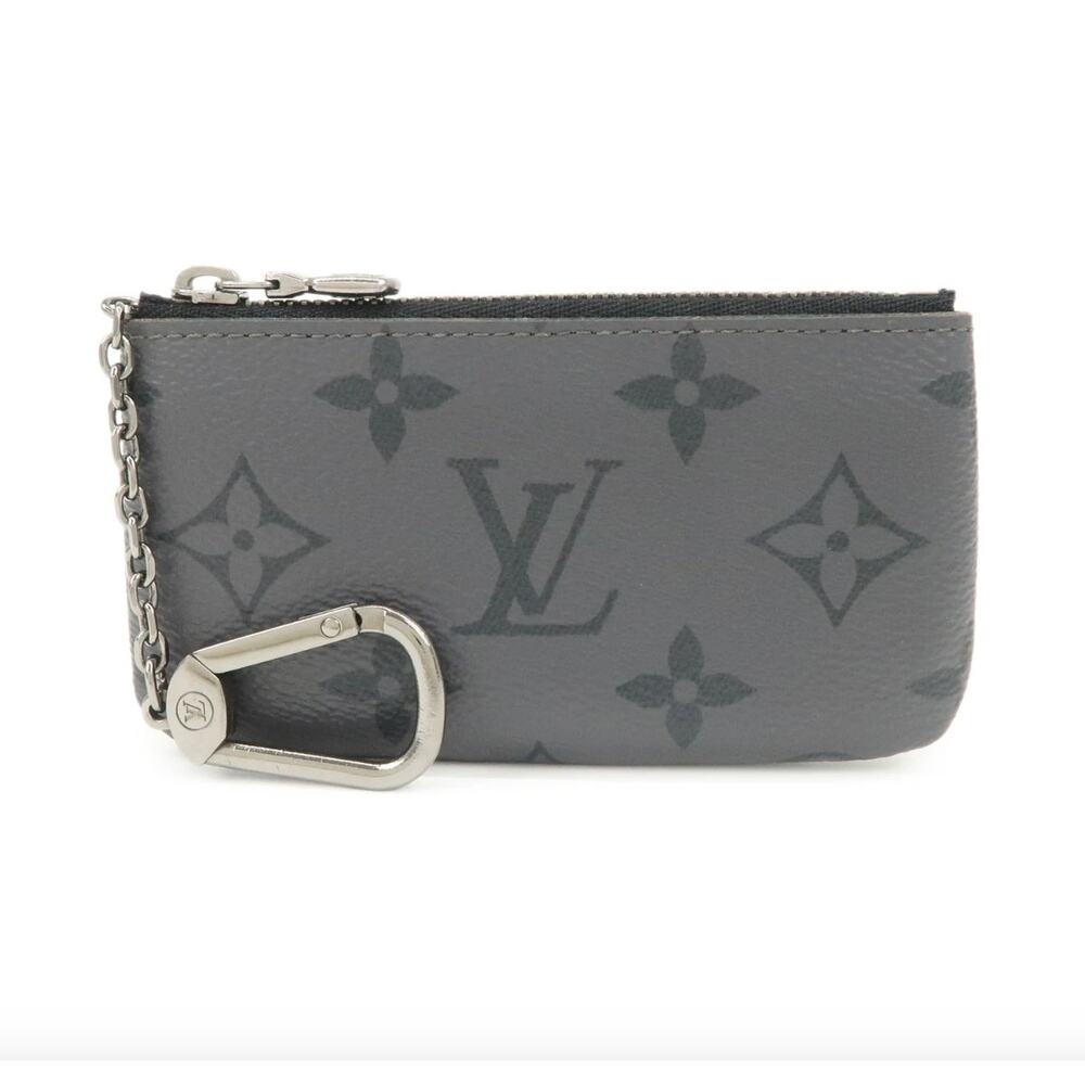 Louis Vuitton Monogram Eclipse Reverse Pochette C… - image 1